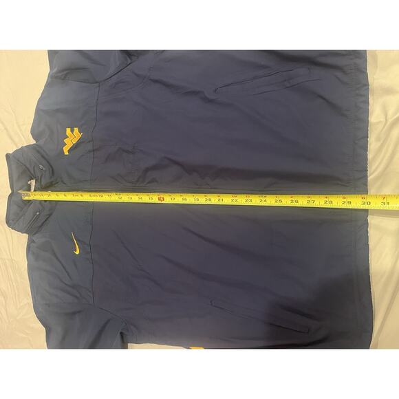 Nike West Virginia Mountaineers 2XL XXL Blue/Yellow Full-Zip Jacket - Picture 6 of 6